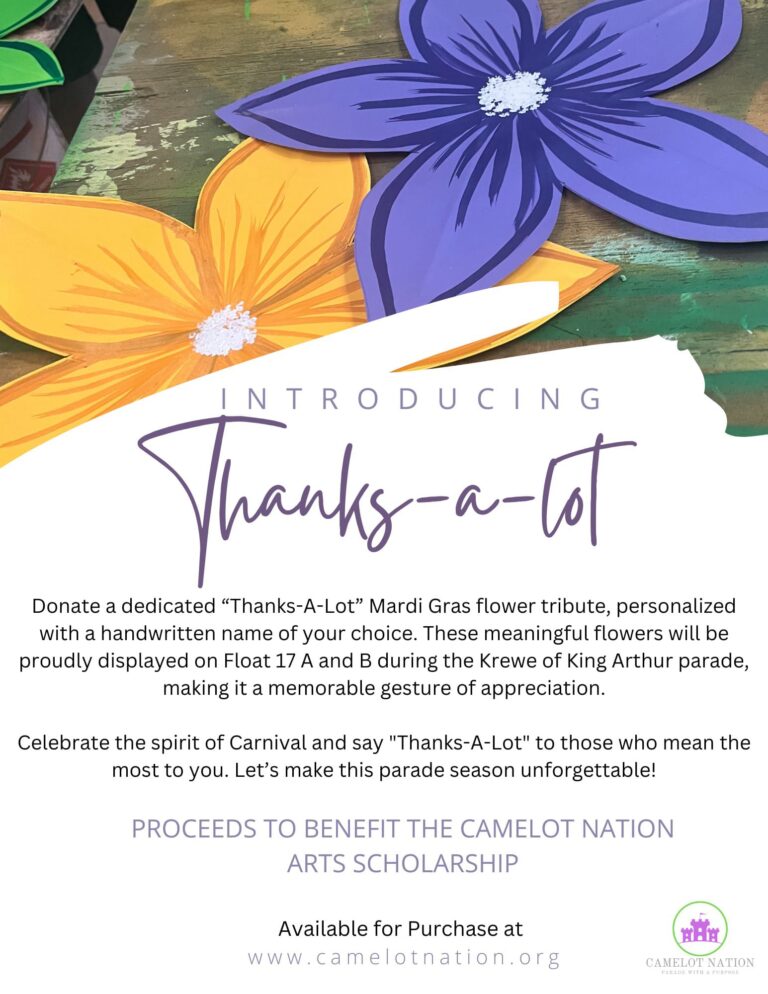 Thanks-a-lot Flower Donations Drive