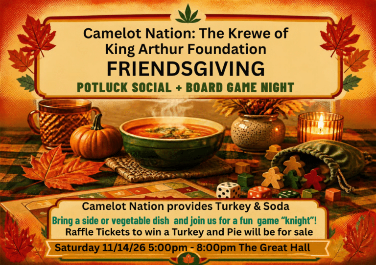 Friendsgiving Potluck Social and Game Night Sign Up